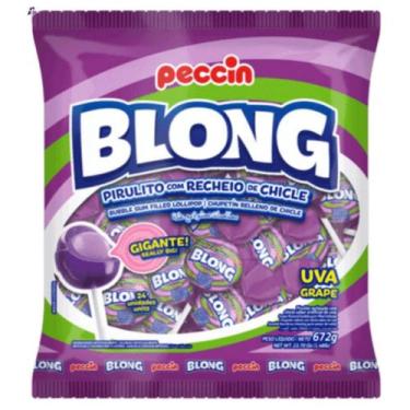 Imagem de Pirulito Blong Uva 672g