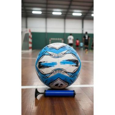 Imagem de Bola Futsal Azul + Bomba Inflar - Jogo Perfeito - Congratulations Stor