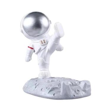 Imagem de Suporte Criativo Para Celular Com Tema De Astronauta, Ideal Para Aulas