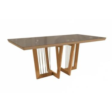 Imagem de Mesa De Jantar Em Madeira Maciça Clara Kappesberg Freijó 200cm