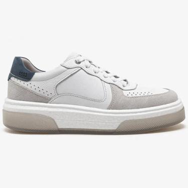 Imagem de Sapatênis Democrata Beat Pulse Masculino Branco, Branco, 40