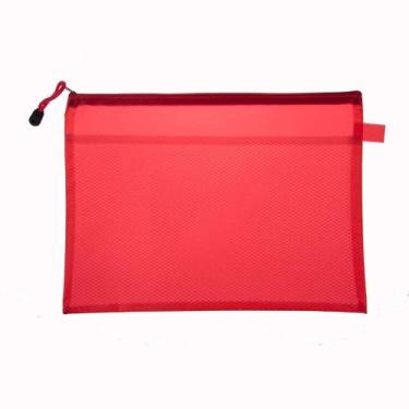 Imagem de Envelope Malote Le A4 Vermelho com Zíper, UNICA