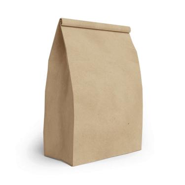 Imagem de Saco Kraft Zagarollo para Delivery 14x9x21,5cm com 10 Unidades