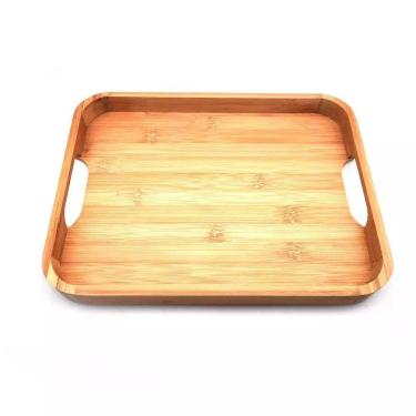 Imagem de Bandeja Le Bamboo em Bambu Retangular 30x23x2,8cm - 1 Peça