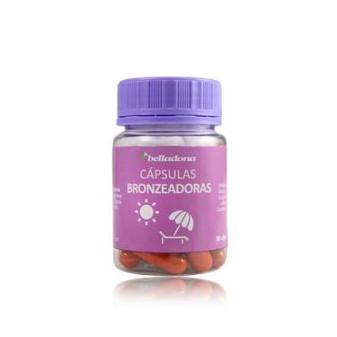 Imagem de Cápsulas Bronzeadoras Naturais - 30 Cápsulas - Farmácia Belladona  Fit