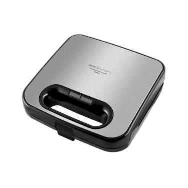 Imagem de Grill Britânia BGR16 com Revestimento Redstone 750W Preto Inox 110V para Lanches e Grelhados