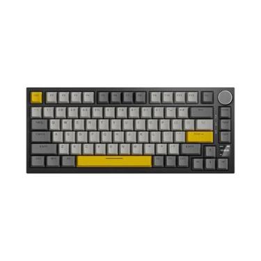 Imagem de Teclado Mecânico Para Jogos Bluetooth 5.1 Sem Fio Com Botão Personaliz