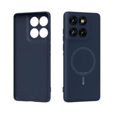 Imagem de Capa Magnética De Silicone Macio Para Motorola Moto Edge 60S 60 pro Co