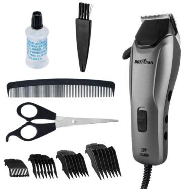 Imagem de Cortador De Cabelo Britânia Titanium 9 Acessório 127V BCR18T, 110V