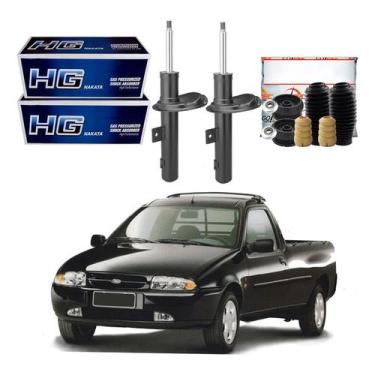 Imagem de Kit Amortecedor Dianteiro Courier 1.3 1.4 1996 A 1999 - Nakata