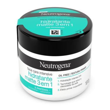 Imagem de Hidratante Facial Neutrogena Face Care Intensive Hidratante Matte 3 em 1 100g-Unissex