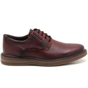 Imagem de Sapato Rafarillo Couro Casual Fácil Calce Elástico Masculino 99001-Masculino