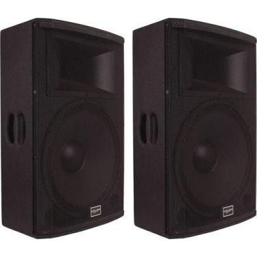 Imagem de 2 Caixas Ativa Alta Potência Clarity700 Donner 1000wrms Prof, 110V/220