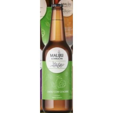 Imagem de Bebida kombucha limão com gengibre - Maliju