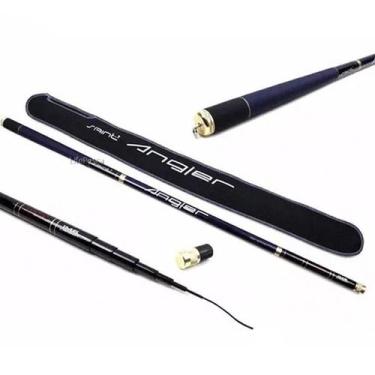 Imagem de Vara de Pesca Telescópica Carbono Angler 4,80m - 9 Seções - Saint Plus