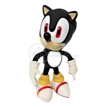 Imagem de Boneco Action Figure Shadow Sonic Black Preto Articulado 23cm - SONIC 
