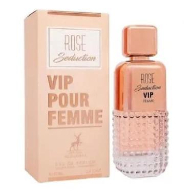 Imagem de Perfume Árabe Original Rose Seduction Vip Pour Femme Maison Alhambra E