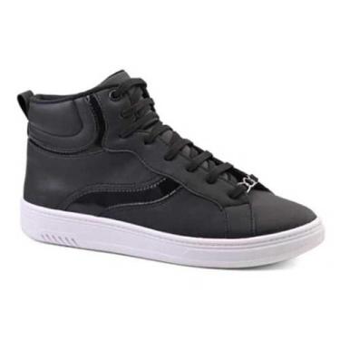 Imagem de Tênis Feminino Izalu Botinha, Preto, 36