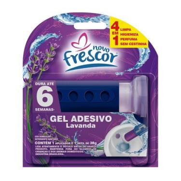 Imagem de Kit 3 Unidades Detergente Sanitários Gel Adesivo 38g COM APLICADOR Nov