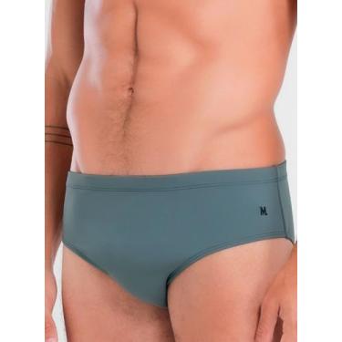 Imagem de Sunga Slim Mash 303.30 Masculina Cavada Poliamida T. P/GG, GG, Cz08, C