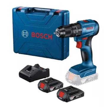 Imagem de Furadeira E Parafusadeira Bosch De Impacto 18v Gsb 185-li + Carregador