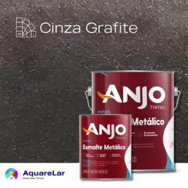 Imagem de Esmalte Metálico Anjo, CINZA GRAFITE VW 79, 3,6L