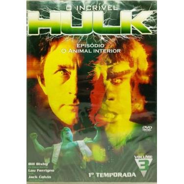 Imagem de Dvd O Incrível Hulk Vol. 3 - O Animal Interior 1º Temporada - MA FILME
