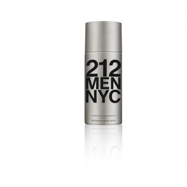 Imagem de Desodorante 212 Men Masculino com Fragrância Inspirada em Perfume 150ML Carolina Herrera