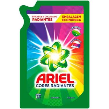 Imagem de Lava roupas líquido Ariel T. Downy refil 1,8 litros cores radiantes