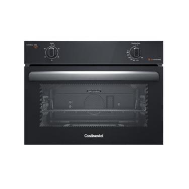 Imagem de Forno de Embutir a Gás Continental 50L com TOPLimpaFácil (OC4GM), Pret