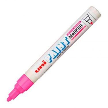 Imagem de Pincel marcador permanente Paint Marker rosa PX-20 Uni-Paint