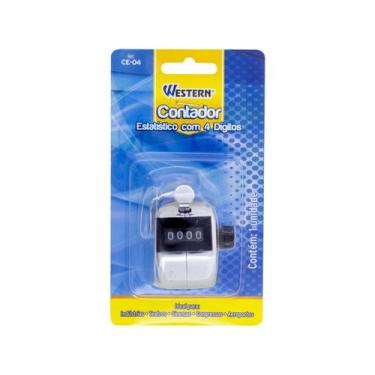 Imagem de Contador Manual 4 Dígitos Western - CE-04