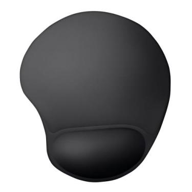 Imagem de Mousepad Office Trust BigFoot P Apoio De Pulso Gel Ergonômico Antiderr