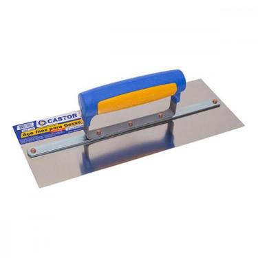 Imagem de Desempenadeira Aco Lisa Castor 12X30 P/Gesso 222