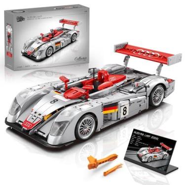 Imagem de Modelo de Carro MOCBURIKU Audi R8 LM-P 1:10 2426 Peças