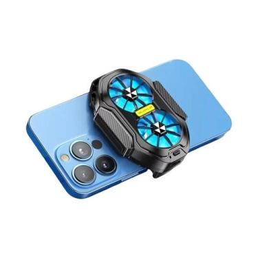 Imagem de Cooler Para Celular Com Ventilador Duplo 2025 FS01, Resfria Em 10 Segu