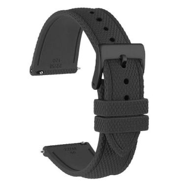 Imagem de Pulseira De Relógio À Prova d'Água De Liberação Rápida Em Tecido De Lo