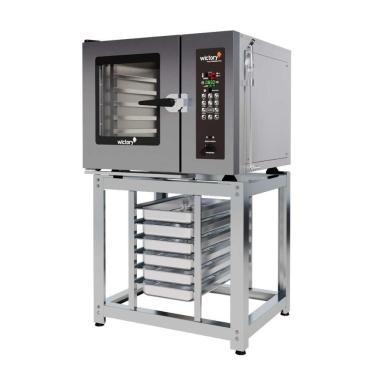 Imagem de Forno Combinado Wictory Elétrica WCP-05E com Cavalete Prime para 05 GN 380V