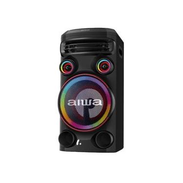 Imagem de Torre de Som AIWA T1W 02 1600W 1Woofer10 BT RGB USB FM DJ Preta