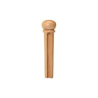 Imagem de Pino para Violão Folk Boxwood Redondo 6 Unidades X1 Class