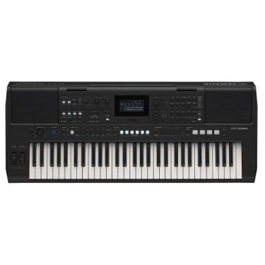 Imagem de Teclado Yamaha PSR-E583 Arranjador 61 Teclas Preto C/ Fonte