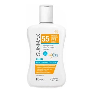 Imagem de Protetor Solar Sunmax Fluid Fps55 120ml Pele Oleosa Mista
