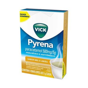 Imagem de Vick Pyrena Chá Mel e Limão 5 envelopes de 5g cada PROCTER & GAMBLE
