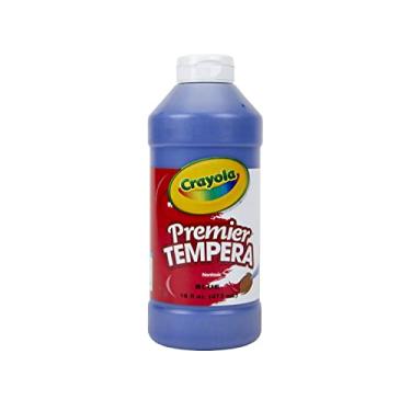 Imagem de Crayola Tinta Têmpera, tinta azul royal infantil, 473 g (54-1216-042)