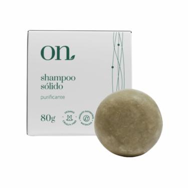 Imagem de Shampoo em Barra Sólido Purificante Natural 80g Orgânico Natural 