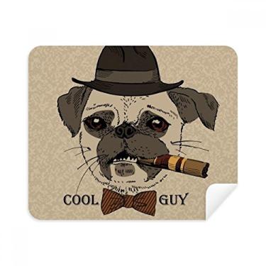 Imagem de Tecido de camurça macio estilo britânico para limpeza de cães e cigarros