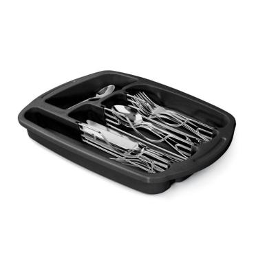 Imagem de Porta Talheres De Gaveta Preto