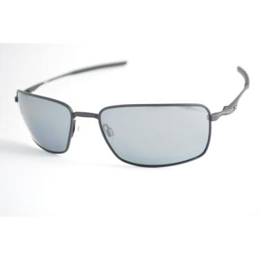 Imagem de óculos de sol Oakley mod Square Wire matte black w/black iridium polarized 4075-05