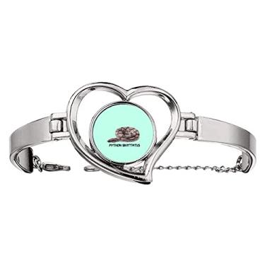 Imagem de Bracelete African Ass Oddhoof Art Deco Fashion Bracelete de coração joia de arame, Medium, Metal