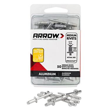 Imagem de Arrow Fastener Rebites de alumínio médio RMA3/16IP de 3/40.6 cm, pacote com 50